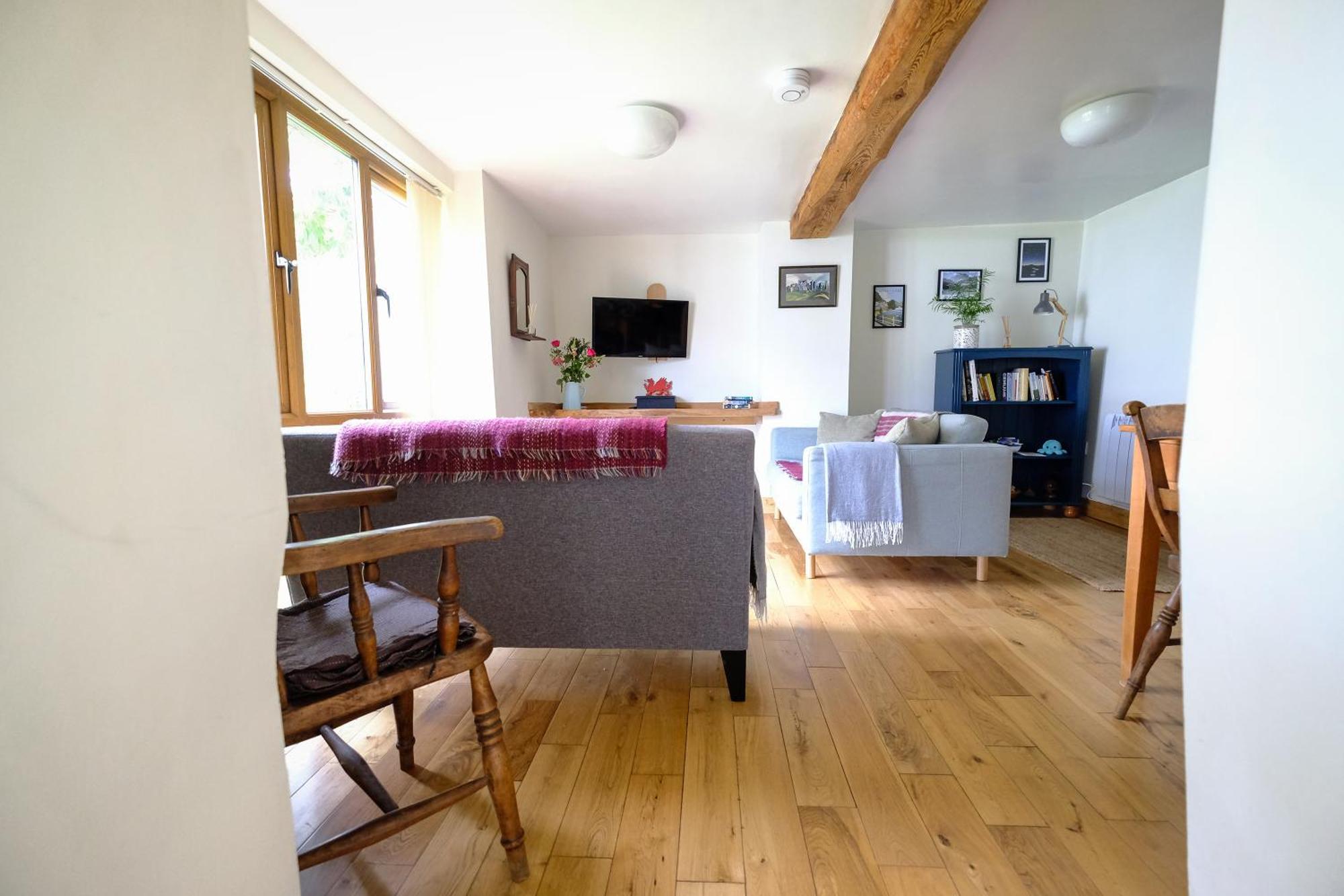 Rhyd Y Geifr, Cosy Barn Conversion In Maerdy 科文 外观 照片